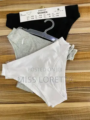 Cotton Wide Legs Panties - 2pc Set
