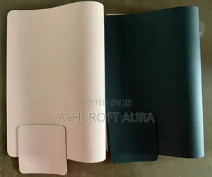 Leather Tablemats Coasters, Dual-Sided Waterproof Placemats Set of 4