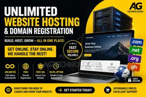 Unlimited Website Hosting and Domain Registration