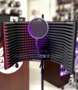 Portable Microphone Isolation Shield