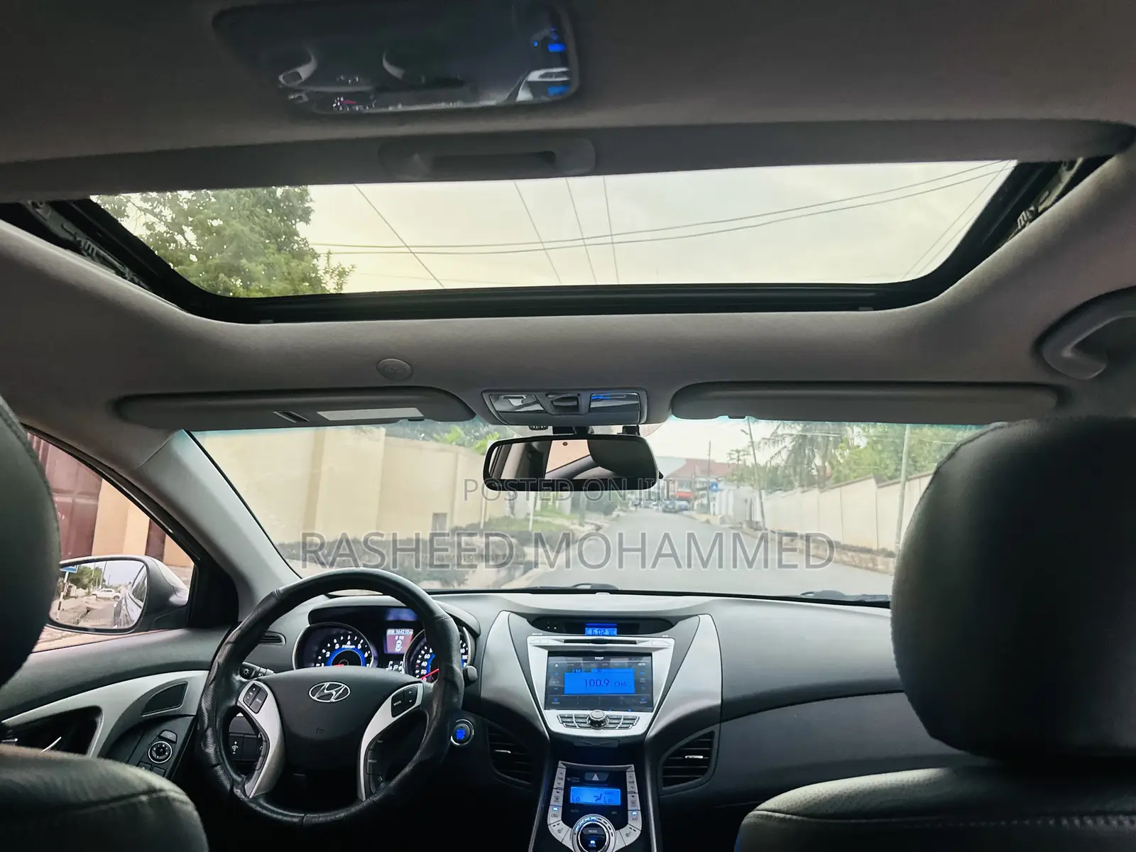 Hyundai Elantra Limited PZEV 4dr Sedan (1.8L 4cyl 6A) 2015 Gray