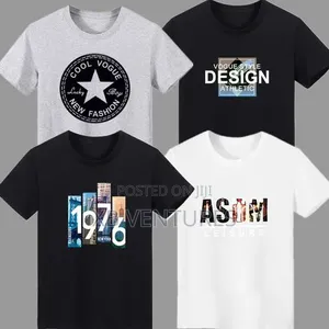 4 Piece Short Sleeve T-Shirts - Multicolour