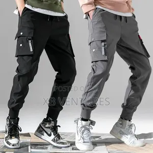 2pcs Men American Style
 Trousers Pants
