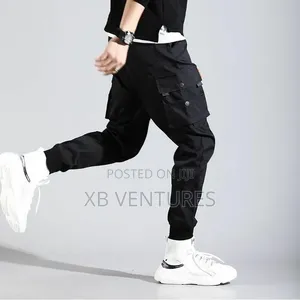 2pcs Men American Style
 Trousers Pants