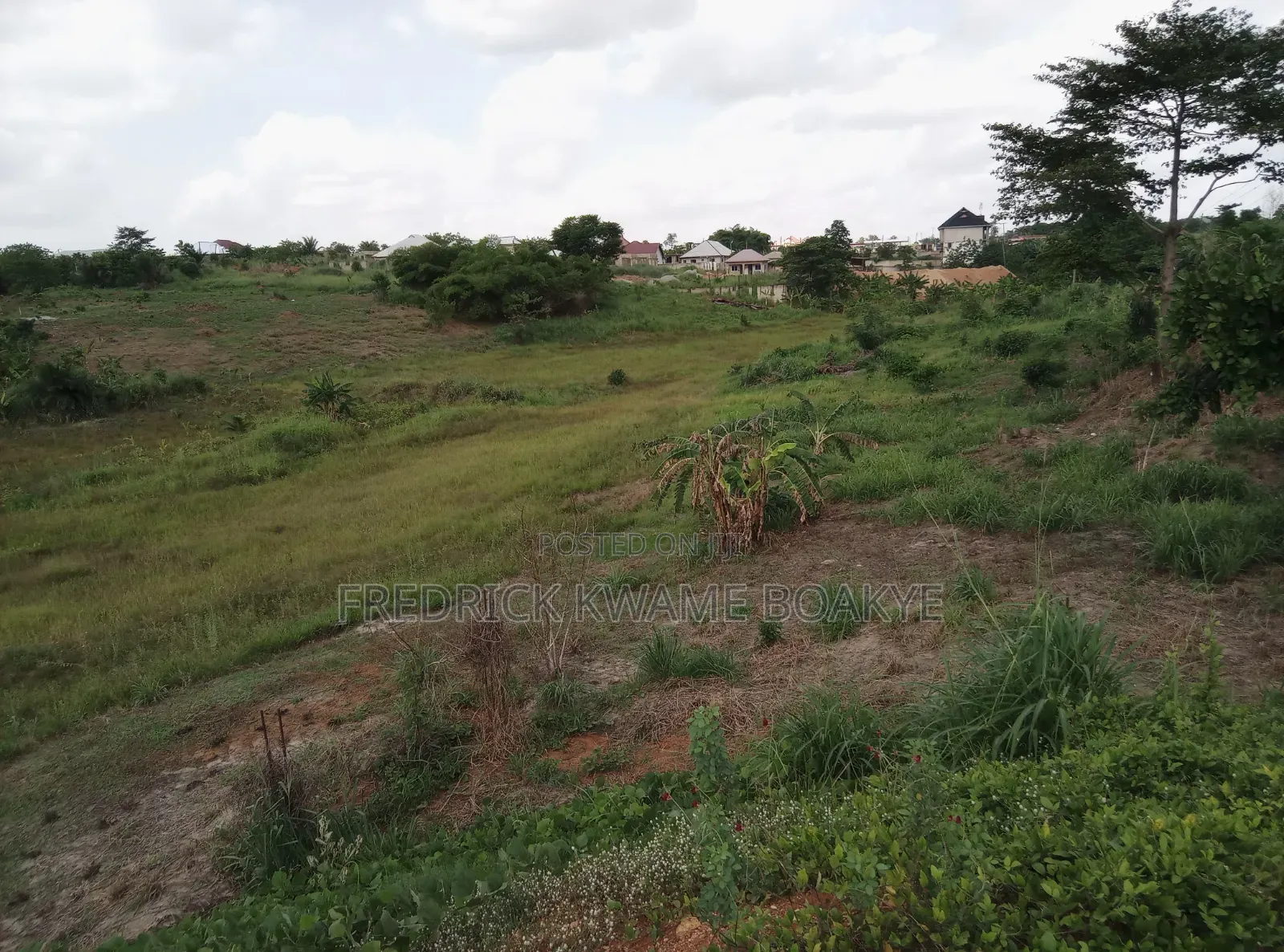 Business Land for Sale at Abuakwa Tabire
