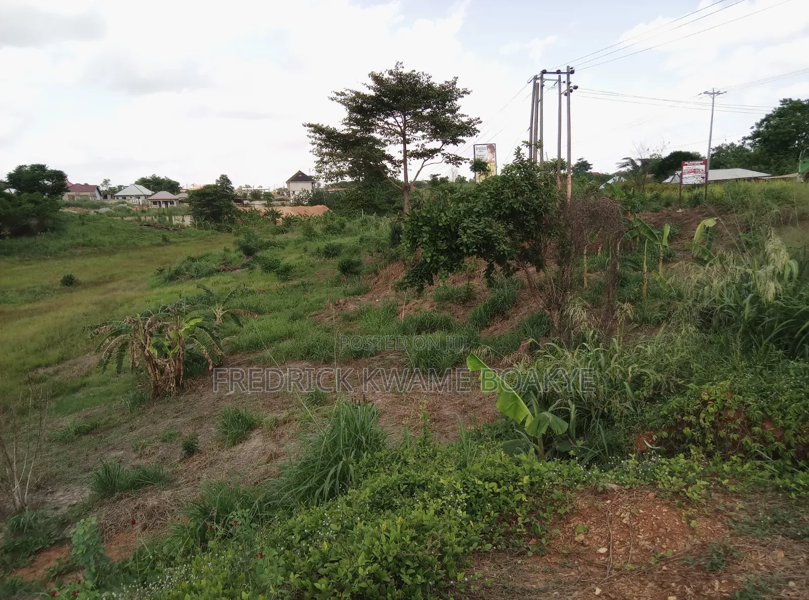 Business Land for Sale at Abuakwa Tabire