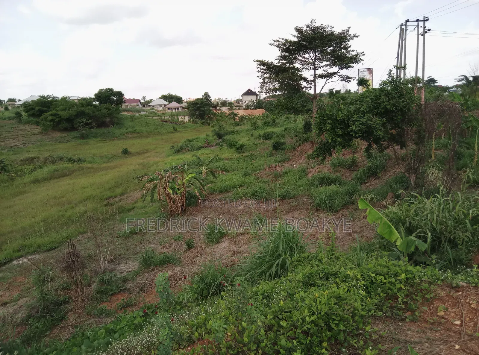 Business Land for Sale at Abuakwa Tabire