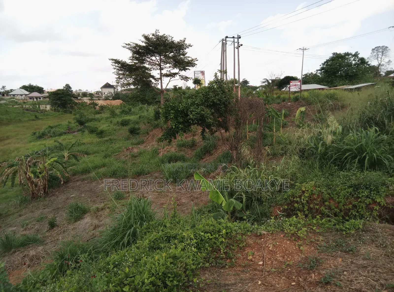 Business Land for Sale at Abuakwa Tabire
