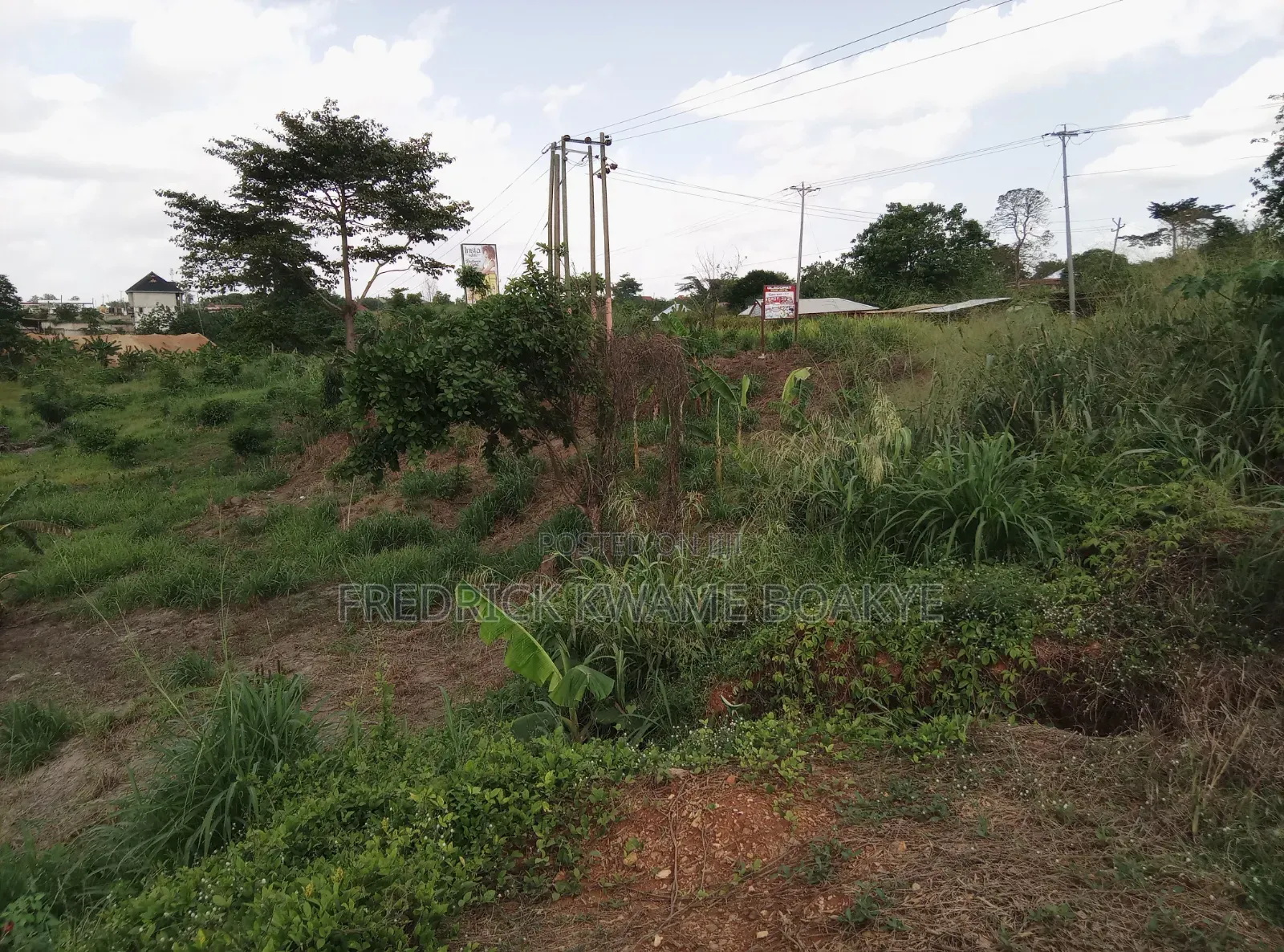 Business Land for Sale at Abuakwa Tabire