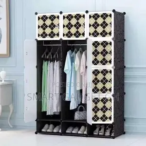 12 Doors Cubes Wardrobe