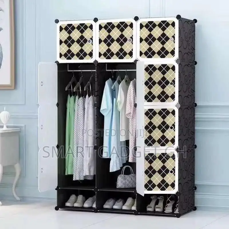 12 Doors Cubes Wardrobe