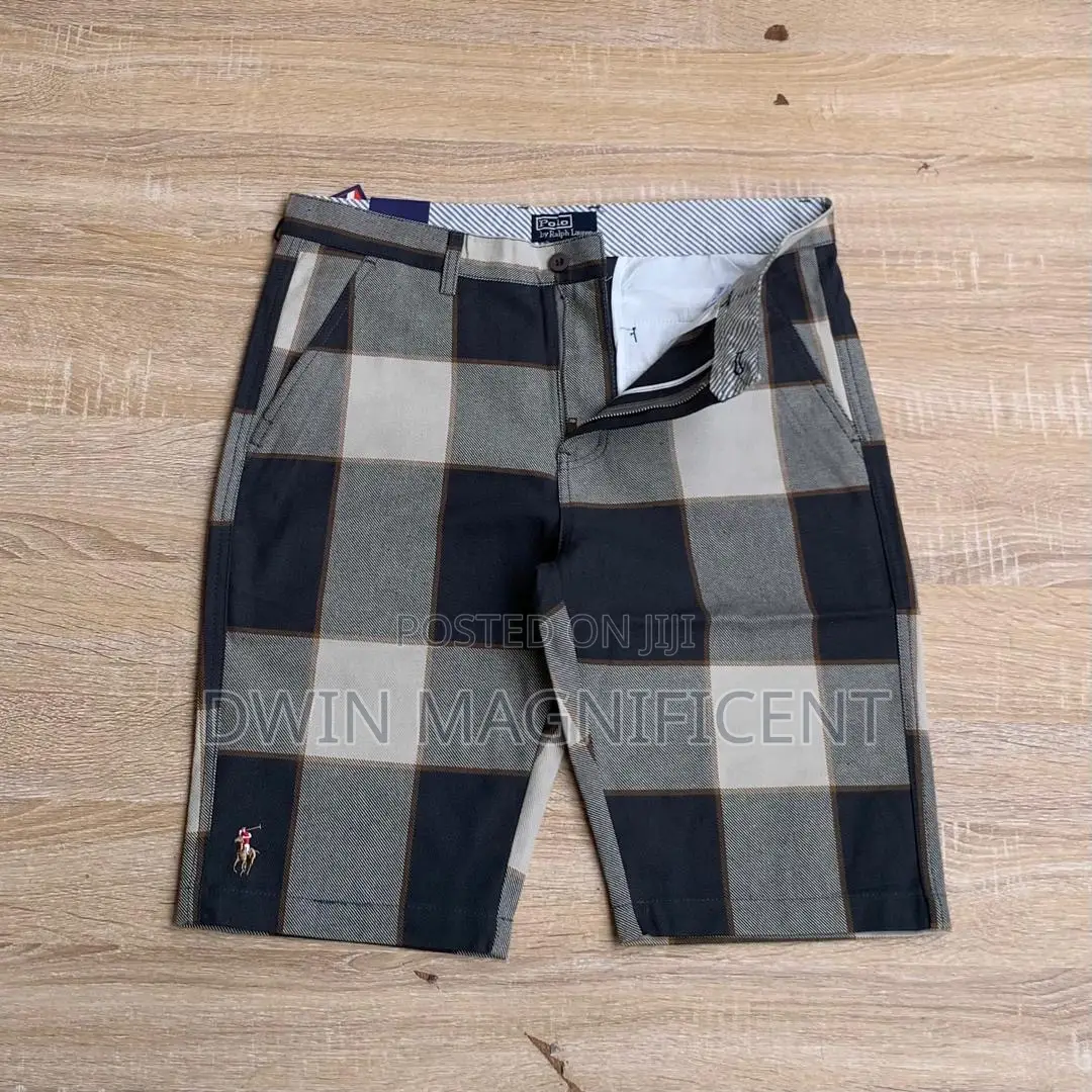 Polo Ralph Lauren Checkered Khaki Shorts
