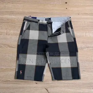 Polo Ralph Lauren Checkered Khaki Shorts