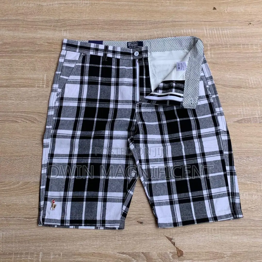 Polo Ralph Lauren Checkered Khaki Shorts