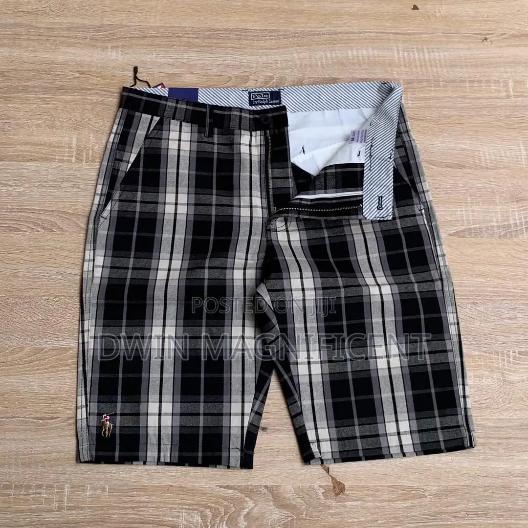 Polo Ralph Lauren Checkered Khaki Shorts