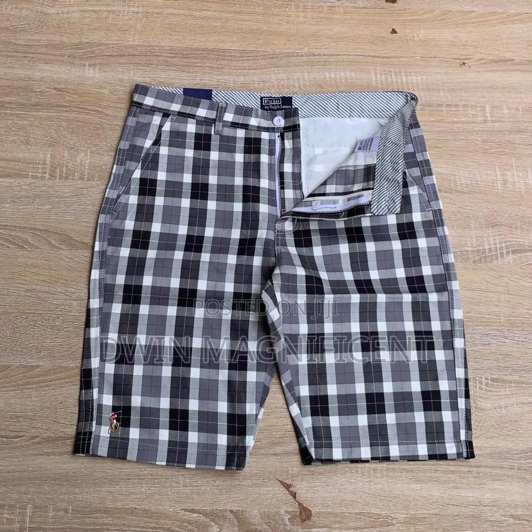 Polo Ralph Lauren Checkered Khaki Shorts
