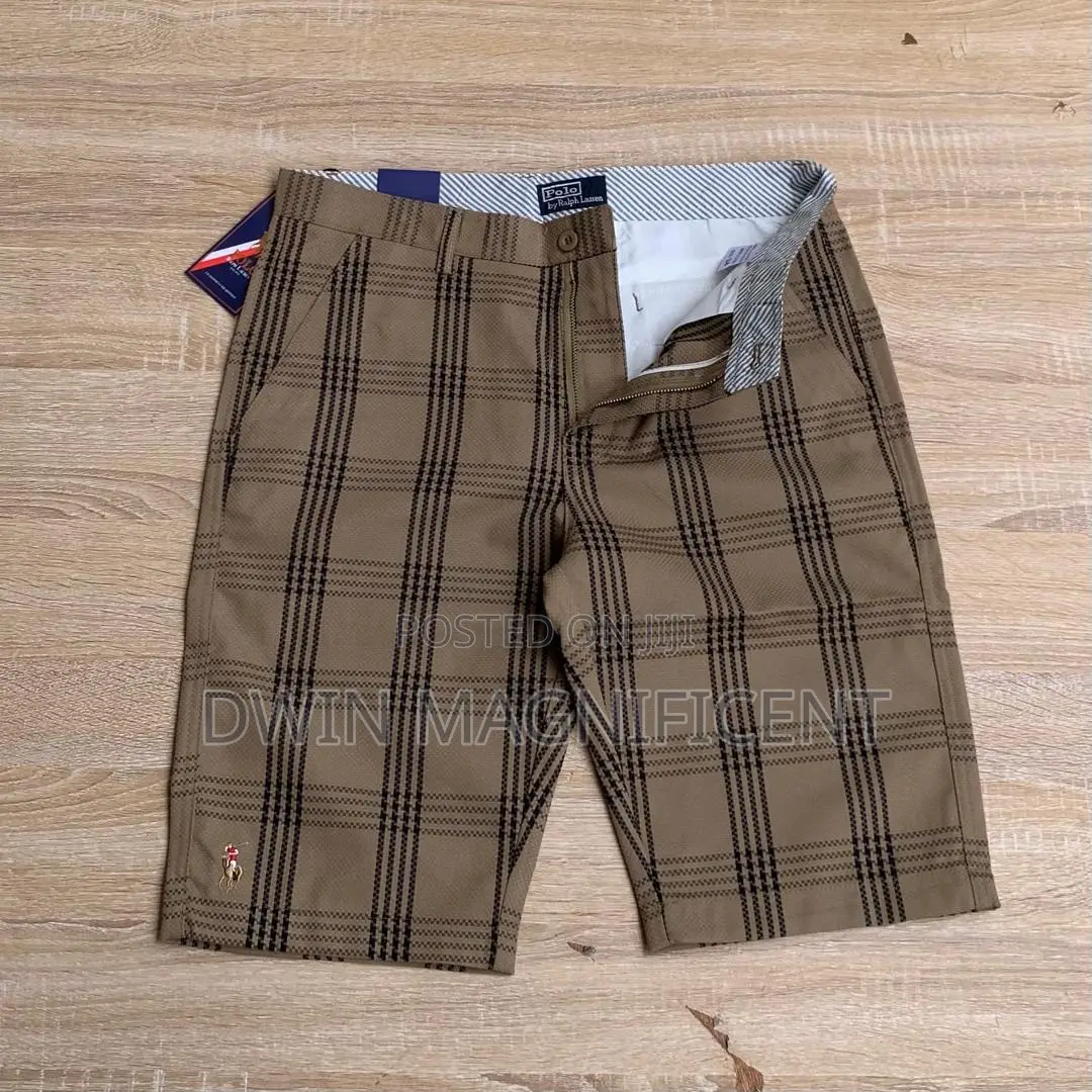 Polo Ralph Lauren Checkered Khaki Shorts