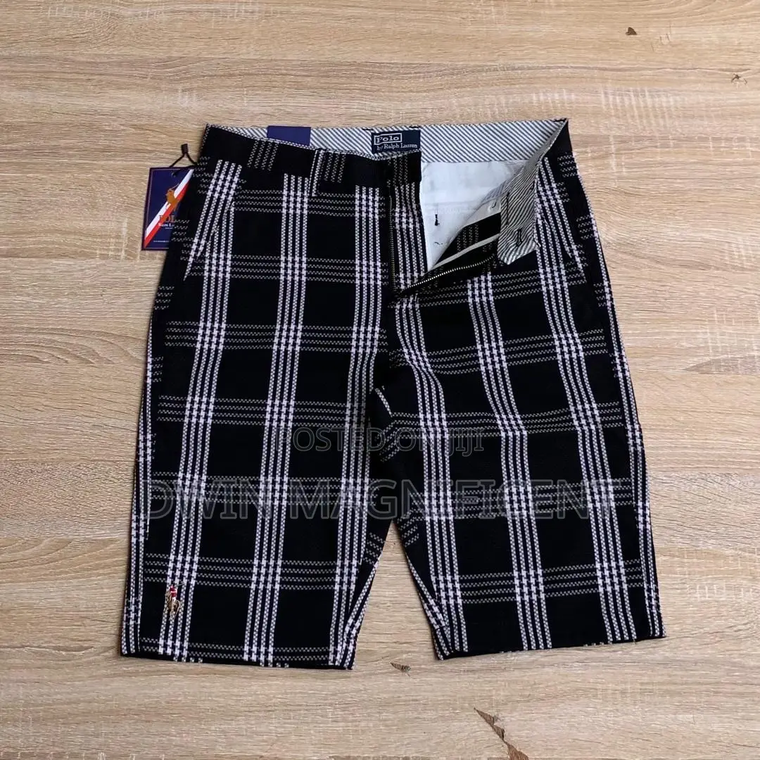 Polo Ralph Lauren Checkered Khaki Shorts