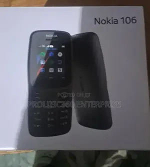 New Nokia 106 Black