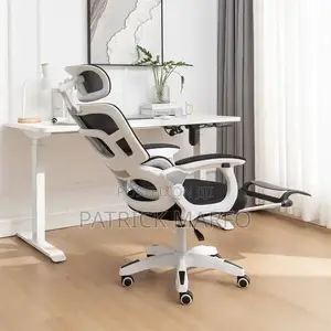 Luxury Ergonomic Office Chair With Footrest