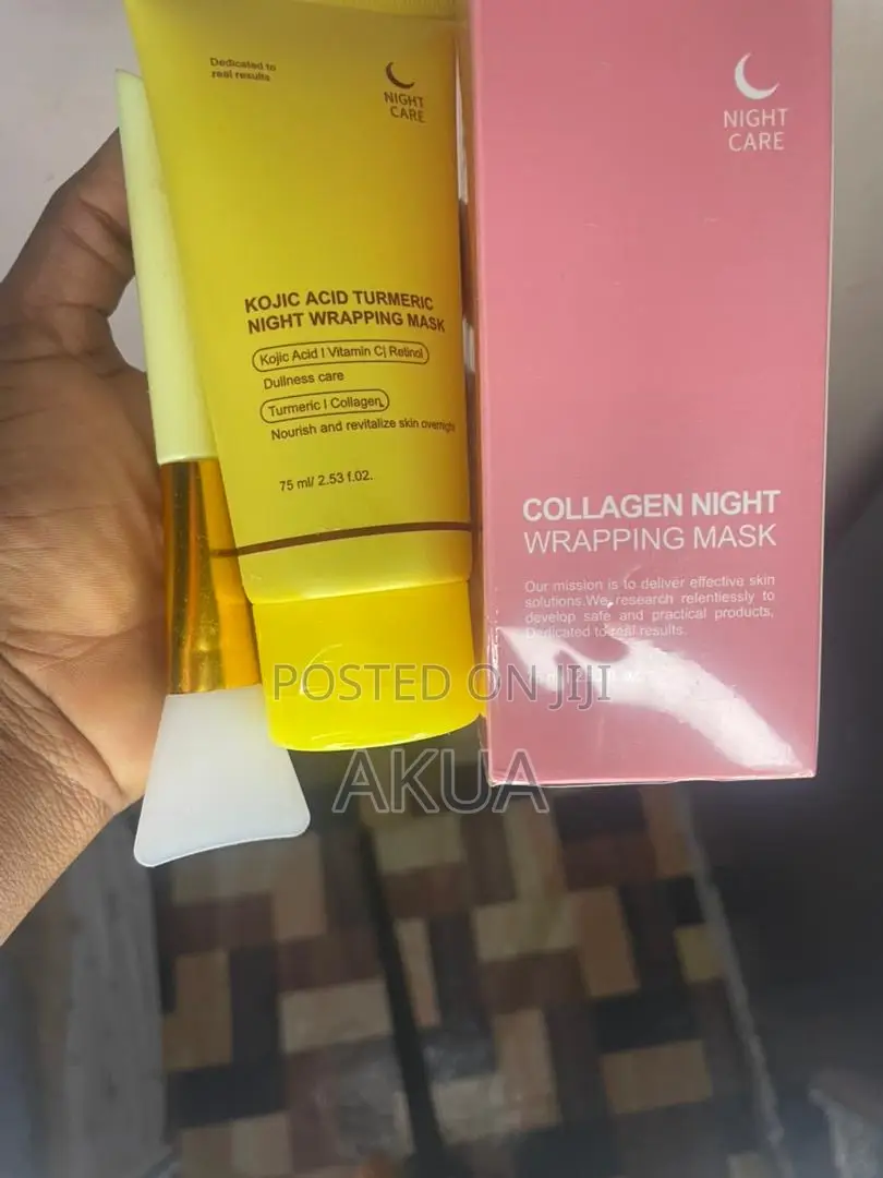 Turmeric and Collagen Night Wrap Peel Off Mask