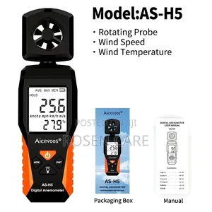 Aicevoos as - H5 Digital Anemometer Wind Meter Speed