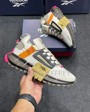 Original Reebok Zig Kinetica Edge Alabaster Multicolored