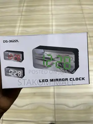 Led Mirror Clock