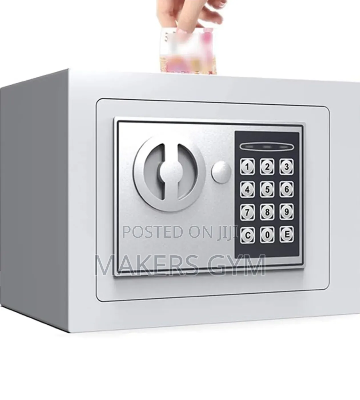 Electronic Keypad Lock Safe Box With Built-in 2 Locking Bolts