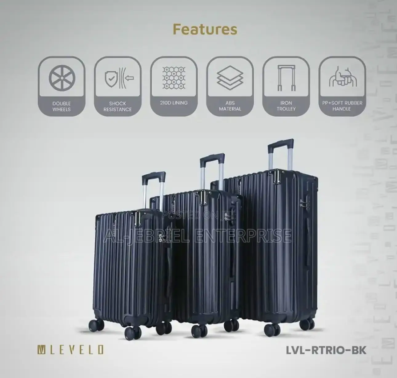 Levelo Travel Bag (3 Set )