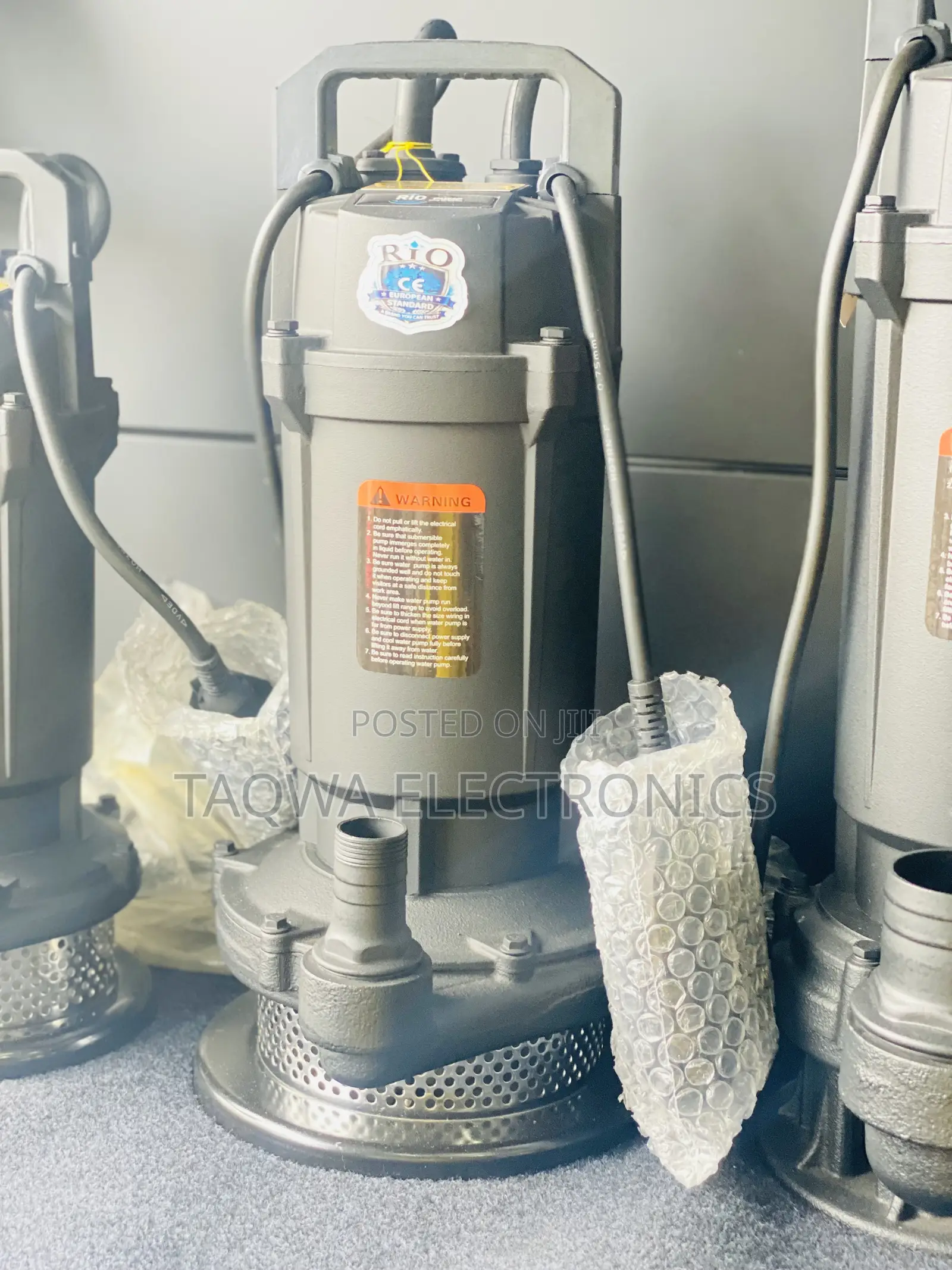 Sewage 1 Hp Rio Water Pump