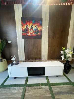 Modern TV Stand (Gray Color)