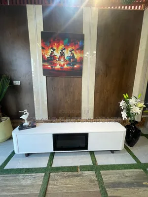 Modern TV Stand (Gray Color)