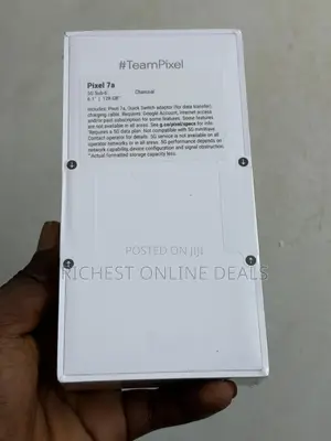 New Google Pixel 7a 128 GB Black
