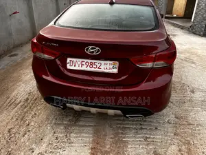 Hyundai Elantra 2013 Burgundy