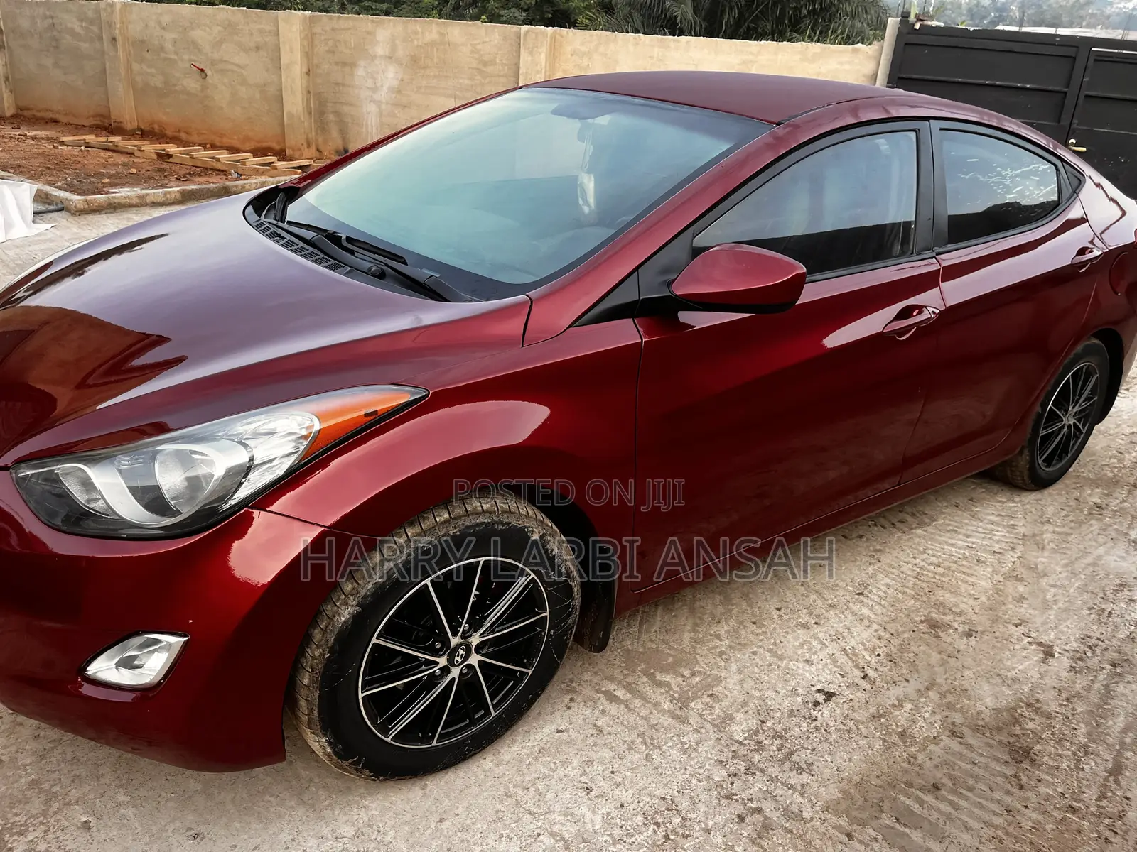 Hyundai Elantra 2013 Burgundy