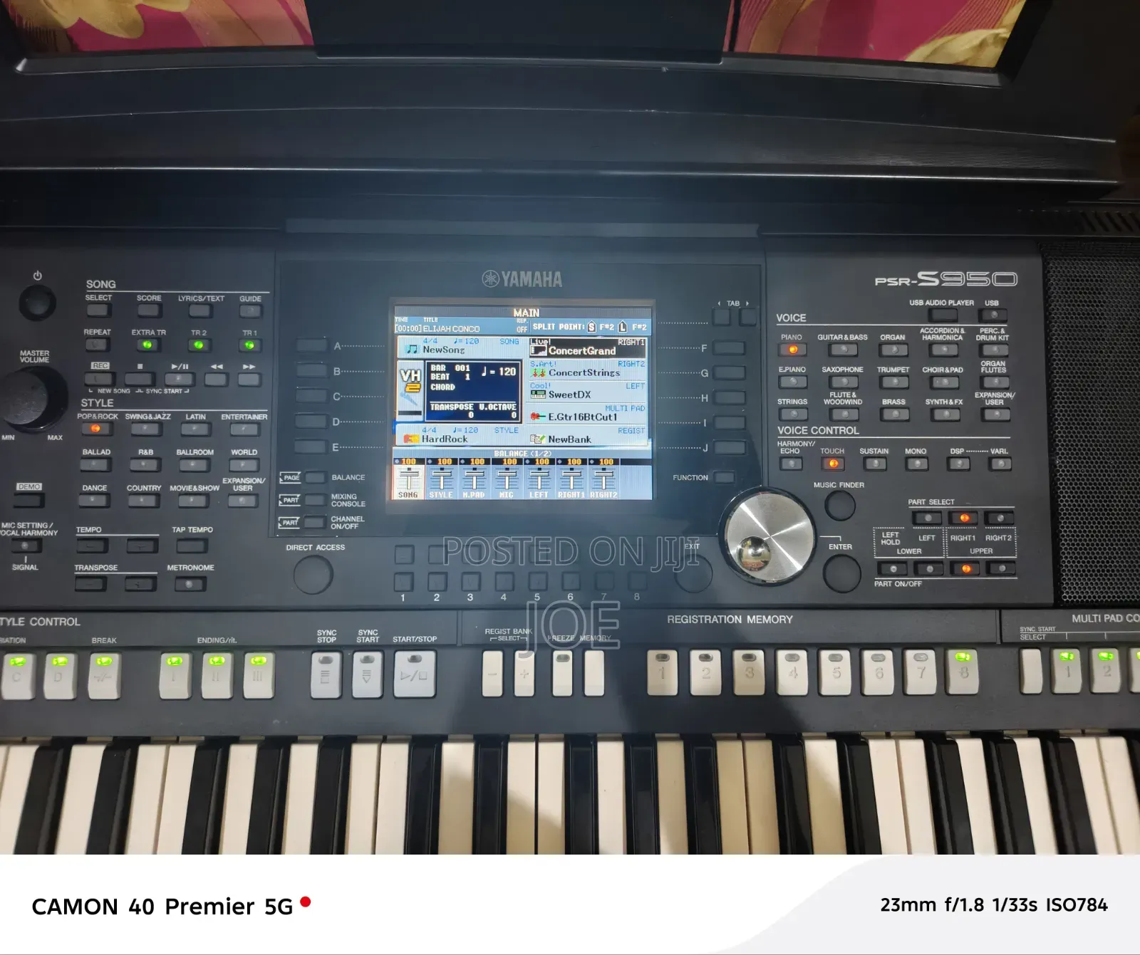Yamaha PSR S950