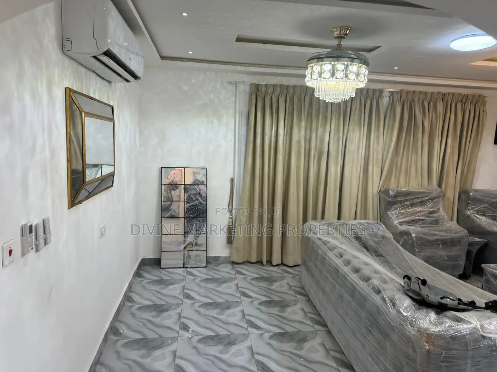 Furnished 3bdrm House in Afuaman, Manhean for sale