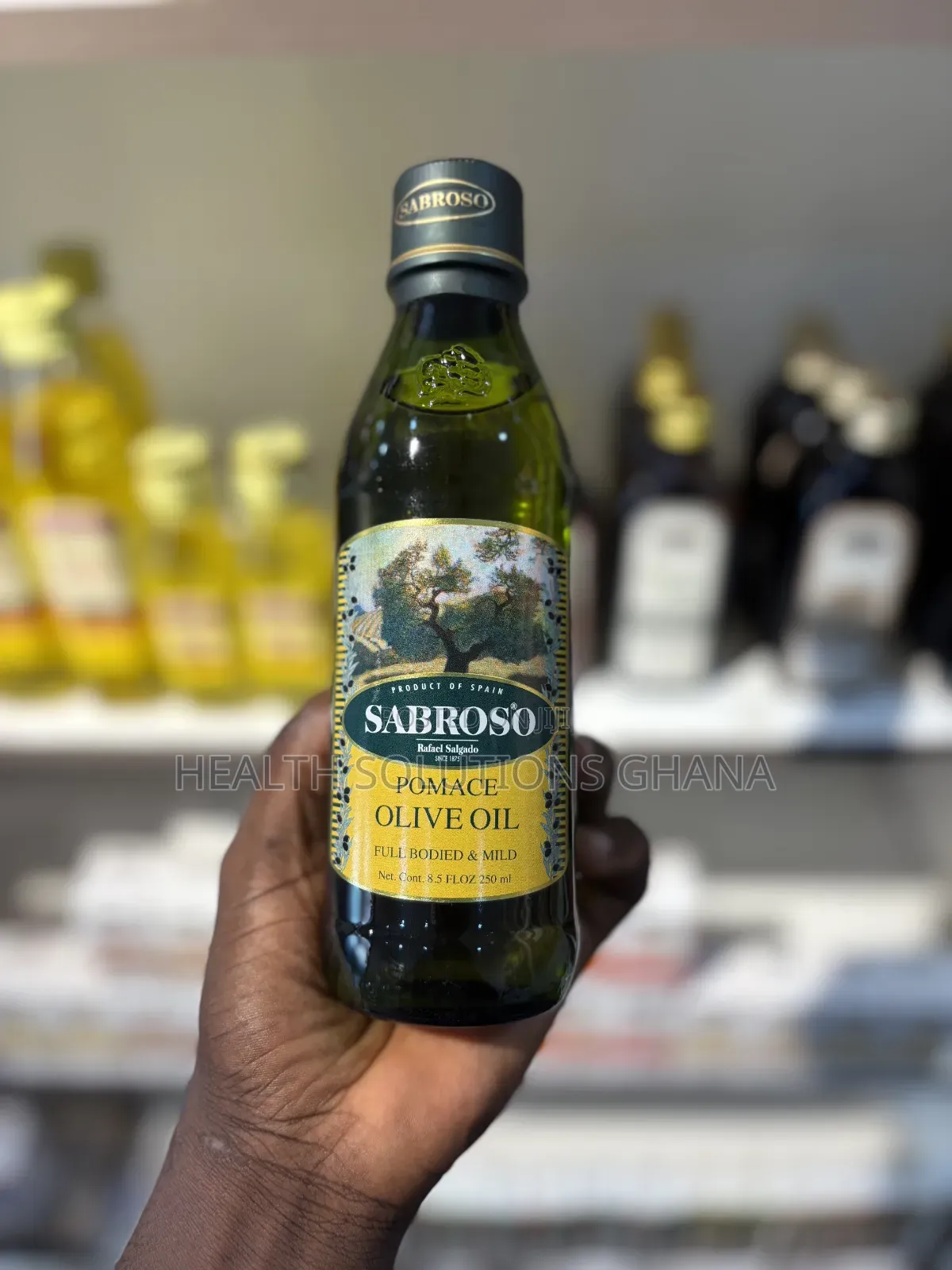 Sabroso Pomace Olive Oil 250ml For Light Cooking Oil For Everyday Use