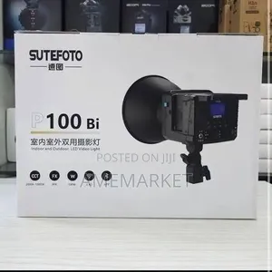 Sutefoto P100bi Professional Led Video Rechargeable Softbox Light