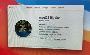 Desktop Computer Apple Mac Mini 8GB Intel Core i5 SSD 500GB