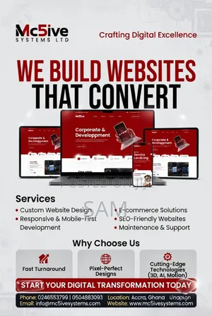 Wwebsite Design and Development