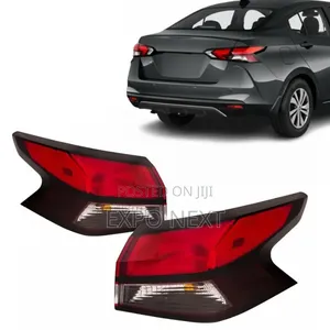 Led Tail Lights Abs/Pp Material Assembly for Nissan Versa 2020-2025