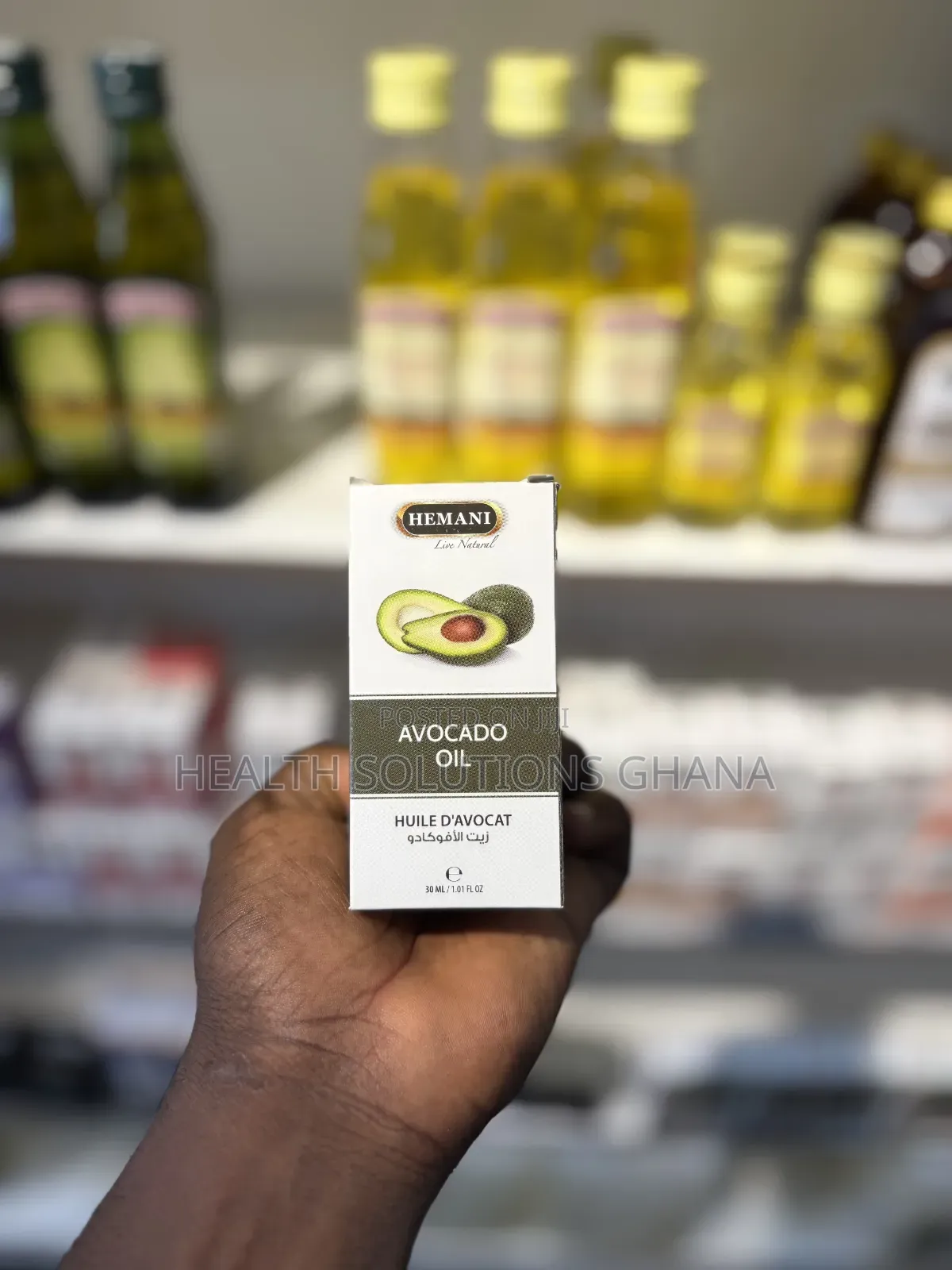 Avocado Oil 30ml For Skin, Hair Healthy Nourishment