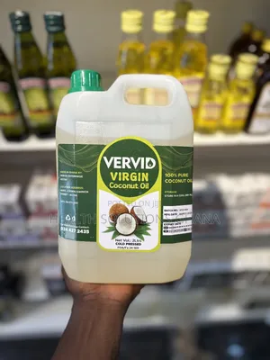 Vervid Coconut Oil 2l For Natural Cooking