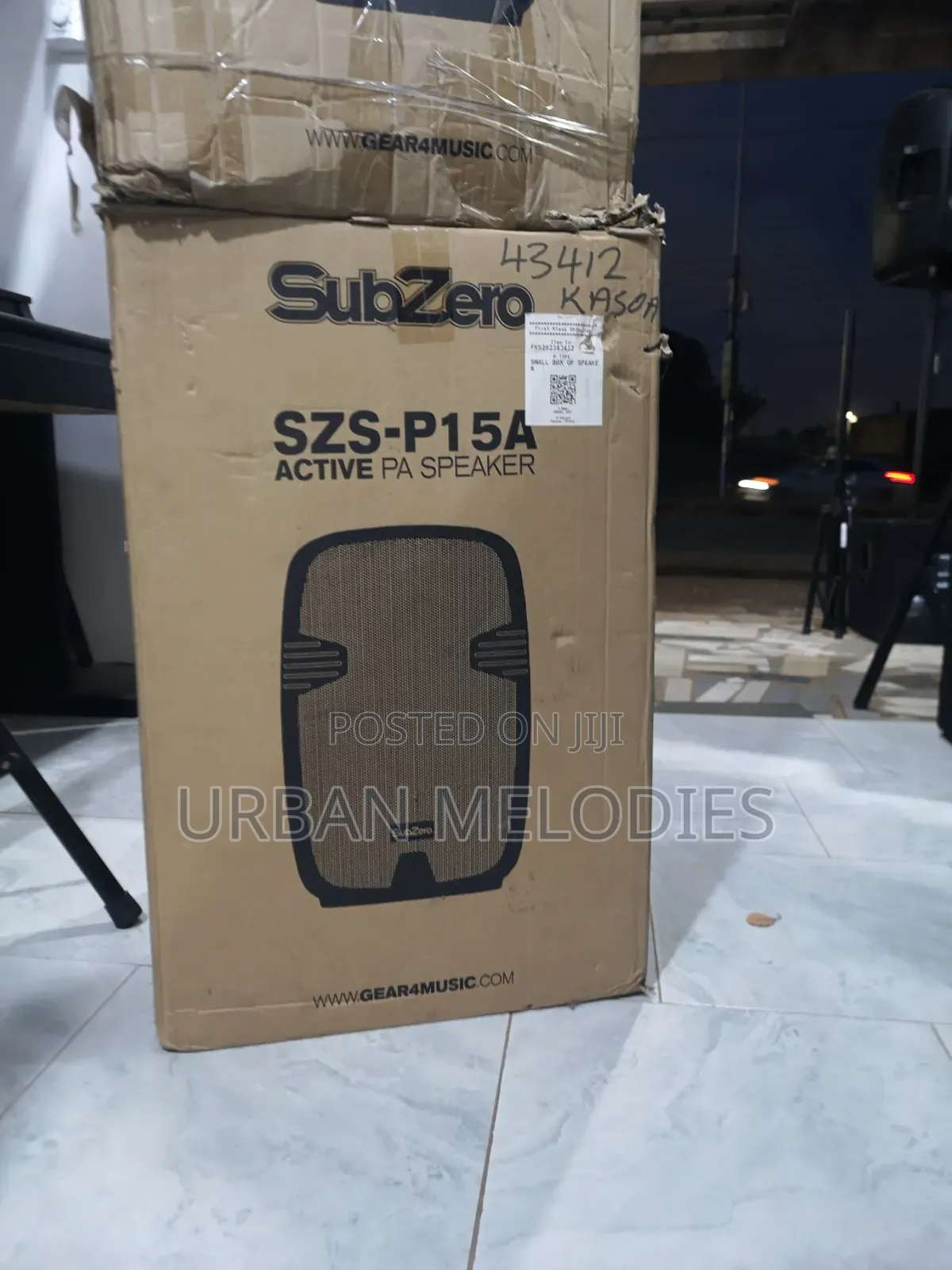 Subzero SZS-P15a Active Monitors/Speakers
