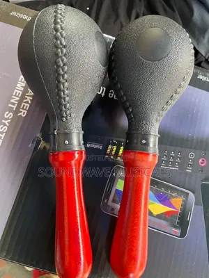 Plastic Maracas Available Black Color