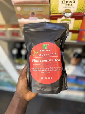 28-Day Detox Flat Tummy Tea for Digestive Wellness Support