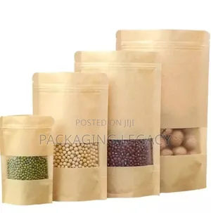 Kraft Window Pouches