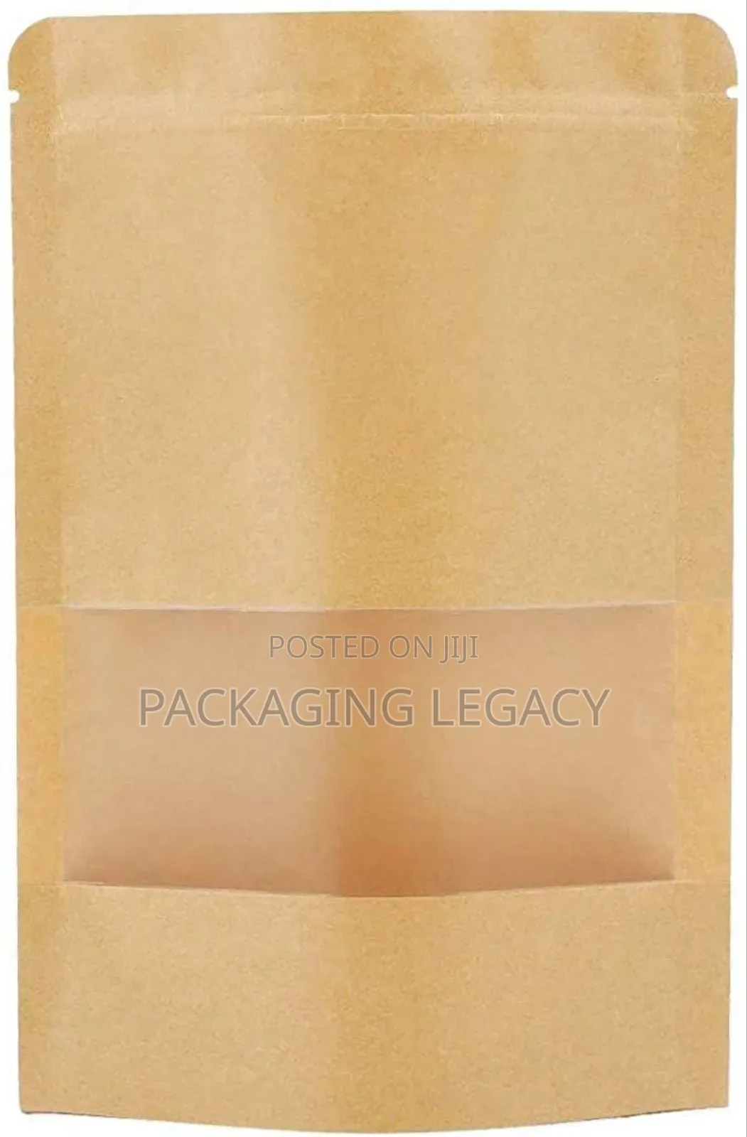Kraft Window Pouches
